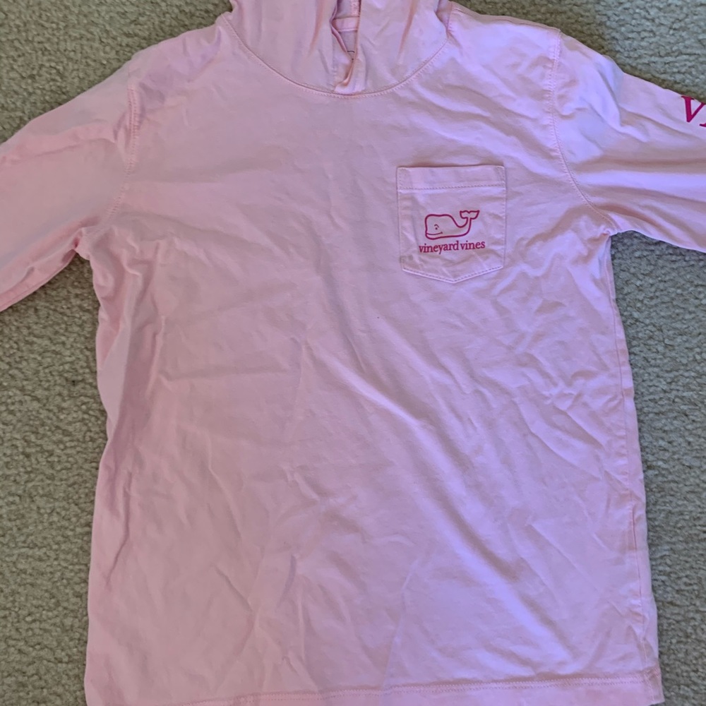 Girls’ Pink Vineyard Vines Hoodie